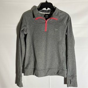 PINK athletic quarter zip-up